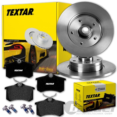 Textar bremsscheiben 260mm - textar, +