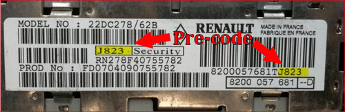Radio code renault schnelle - radio,